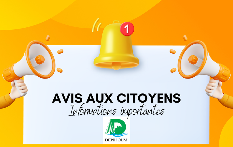 Avis aux citoyens